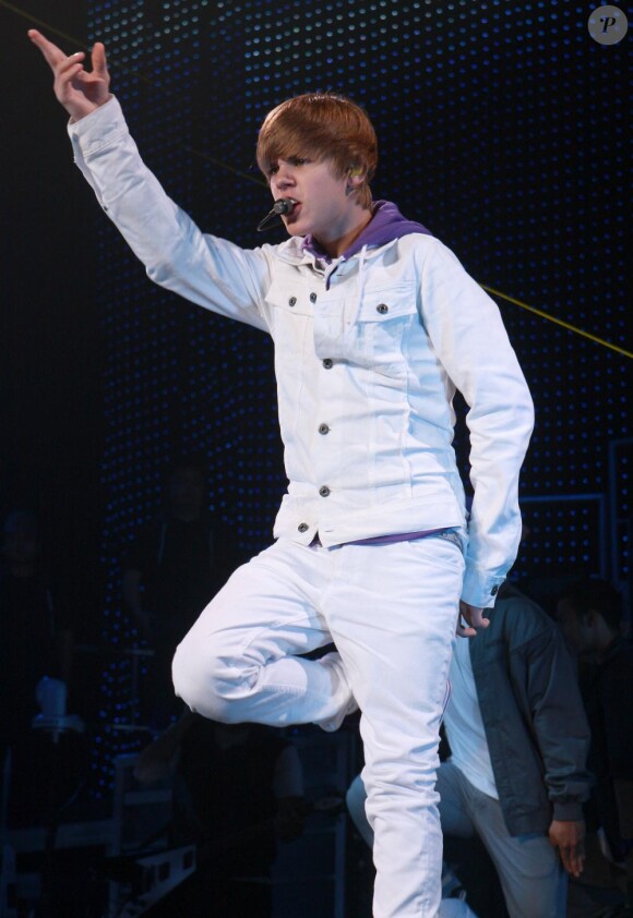 Justin Bieber se produisait, jeudi 8 juillet, sur la scène du First Bank Center, à Broomfield,  dans le Colorado. 