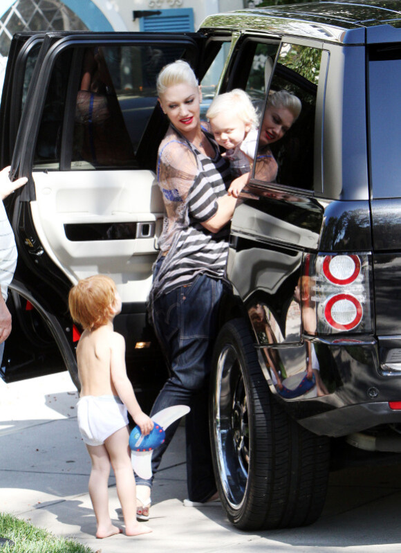 Gwen Stefani à Los Angeles, le 17 juillet 2010