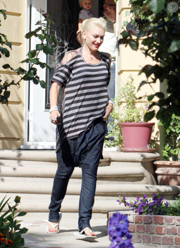 Gwen Stefani à Los Angeles, le 17 juillet 2010