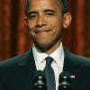 Barack Obama lors du concert de Elaine Stritch à la Maison Blanche le 19/07/10