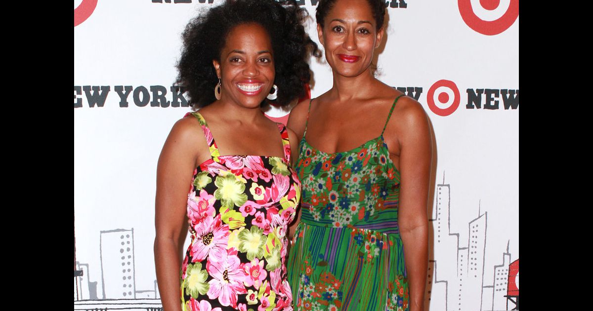 Les soeurs Rhonda et Tracee Ellis Ross lors de l'inauguration de la