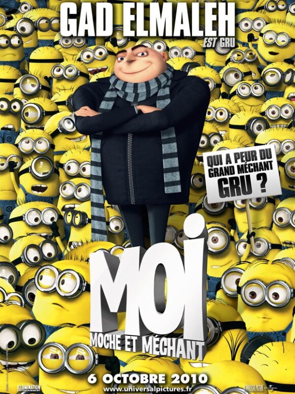 L'affiche du film Moi, moche et méchant