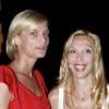 Sarah Marshall et sa mère Sylvie Elias lors de la soirée Monica Baccardi à l'Hôtel Byblos à Saint-Tropez le 27 juillet 2010