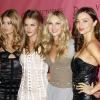 Doutzen Kroes avec ses copines Victoria's Secret, Rosie Huntington-Whiteley, Candice Swanepoel et Miranda Kerr