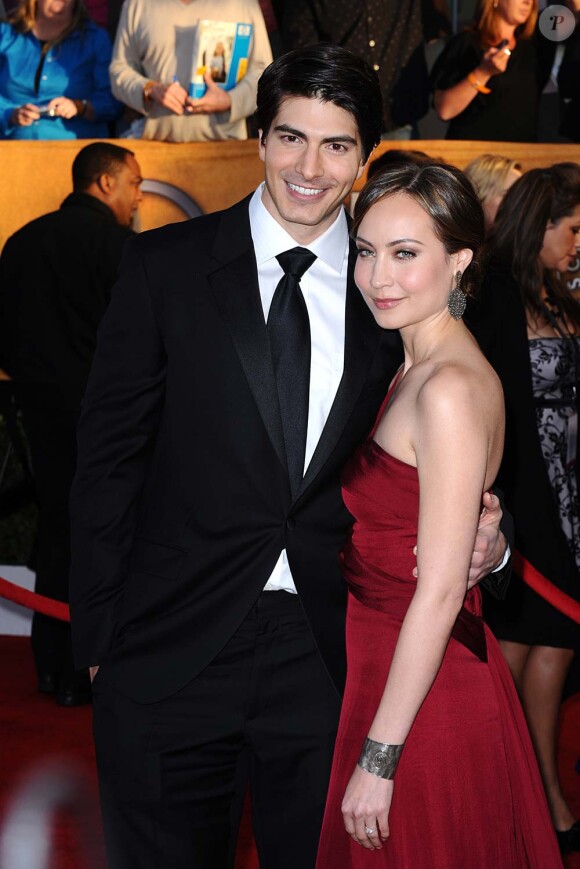 Courtney Ford et Brandon Routh