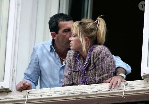 Antonio Banderas et Melanie Griffith. Juin 2009