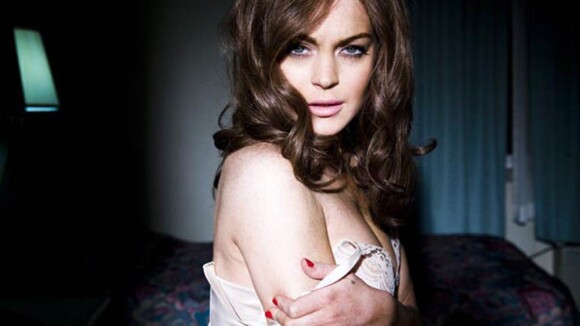 Regardez Lindsay Lohan en star du porno sur le tournage d'Inferno !
