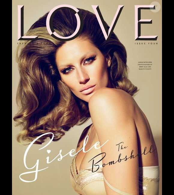 Gisele Bündchen pour Love Magazine