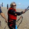Richard Branson commence sa tentative de traversée de la Manche en Kitesurf (finalement avortée pour cause de mauvais temps). 24/08/2010