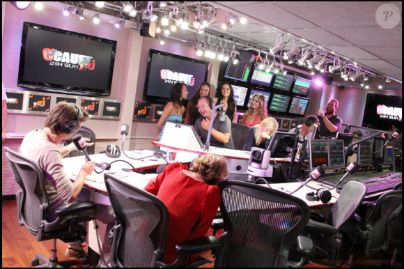 Sébastien Cauet lors de la première de son émission de 21h à minuit sur la radio NRJ le 23 août 2010