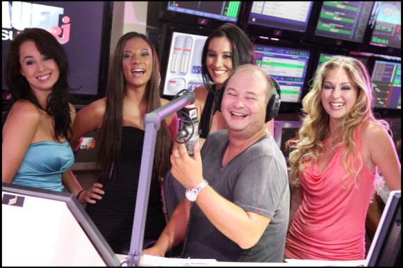 Sébastien Cauet lors de la première de son émission de 21h à minuit sur la radio NRJ le 23 août 2010