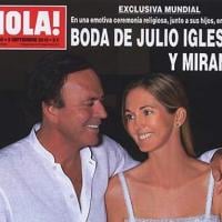 Julio Iglesias : Découvrez la photo de son mariage avec la jolie Miranda !