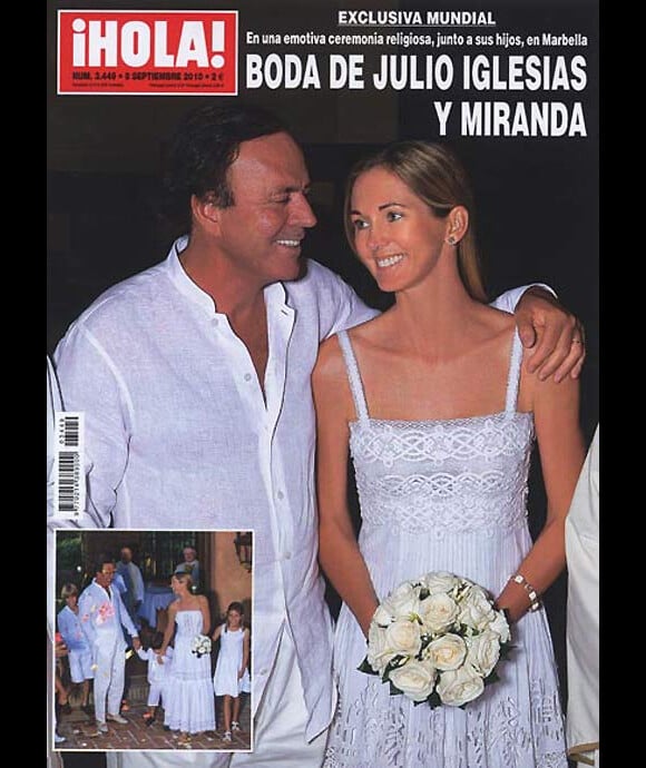 Julio et son épouse Miranda