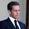 Nicolas Sarkozy a réçu des professionnels du cinéma afin de discuter de la hausse de la TVA sur la télévision payante, à l'Elysée, le 6 septembre 2010.