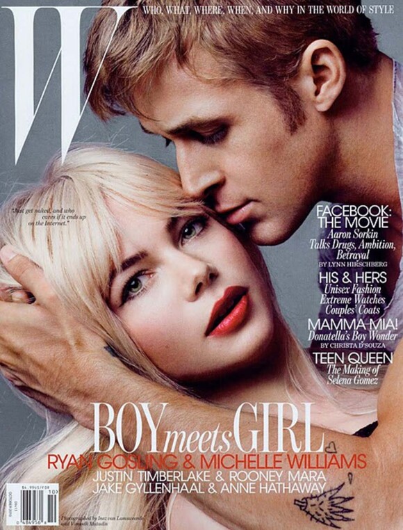 Michelle Williams et Ryan Gosling - W Magazine - octobre 2010