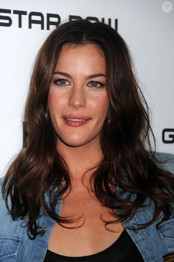 Liv Tyler lors de la soirée G-Star Raw World Chess Challenge à New York, le 10 septembre 2010