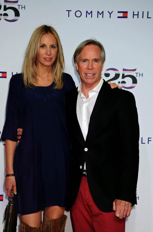 Tommy Hilfiger et sa femme Dee, à New York le 12 septembre 2010