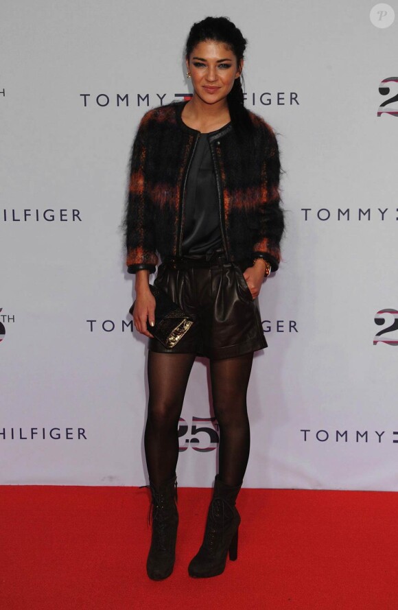 Jessica Szohr lors de la soirée Tommy Hilfiger à New York, le 12 septembre 2010