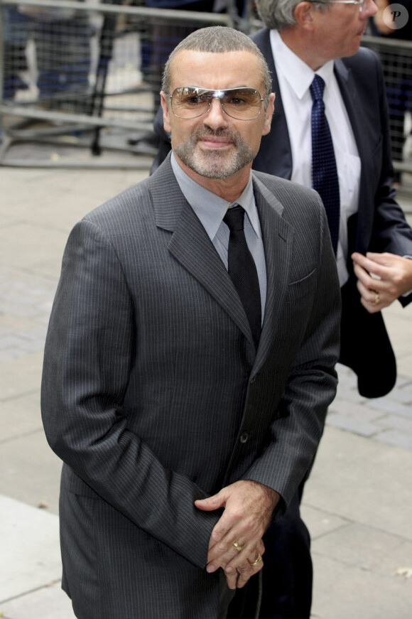 George Michael lors de sa condamnation le 14 septembre 2010
