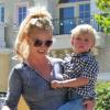 Britney Spears est de sortie avec le cadet de ses fils, Jayden James (4 ans), à Los Angeles, entourée de garde du corps et nounou, vendredi 10 septembre.