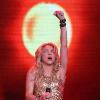 Shakira sur scène à Fort Lauderdale, Floride, le 25 septembre 2010