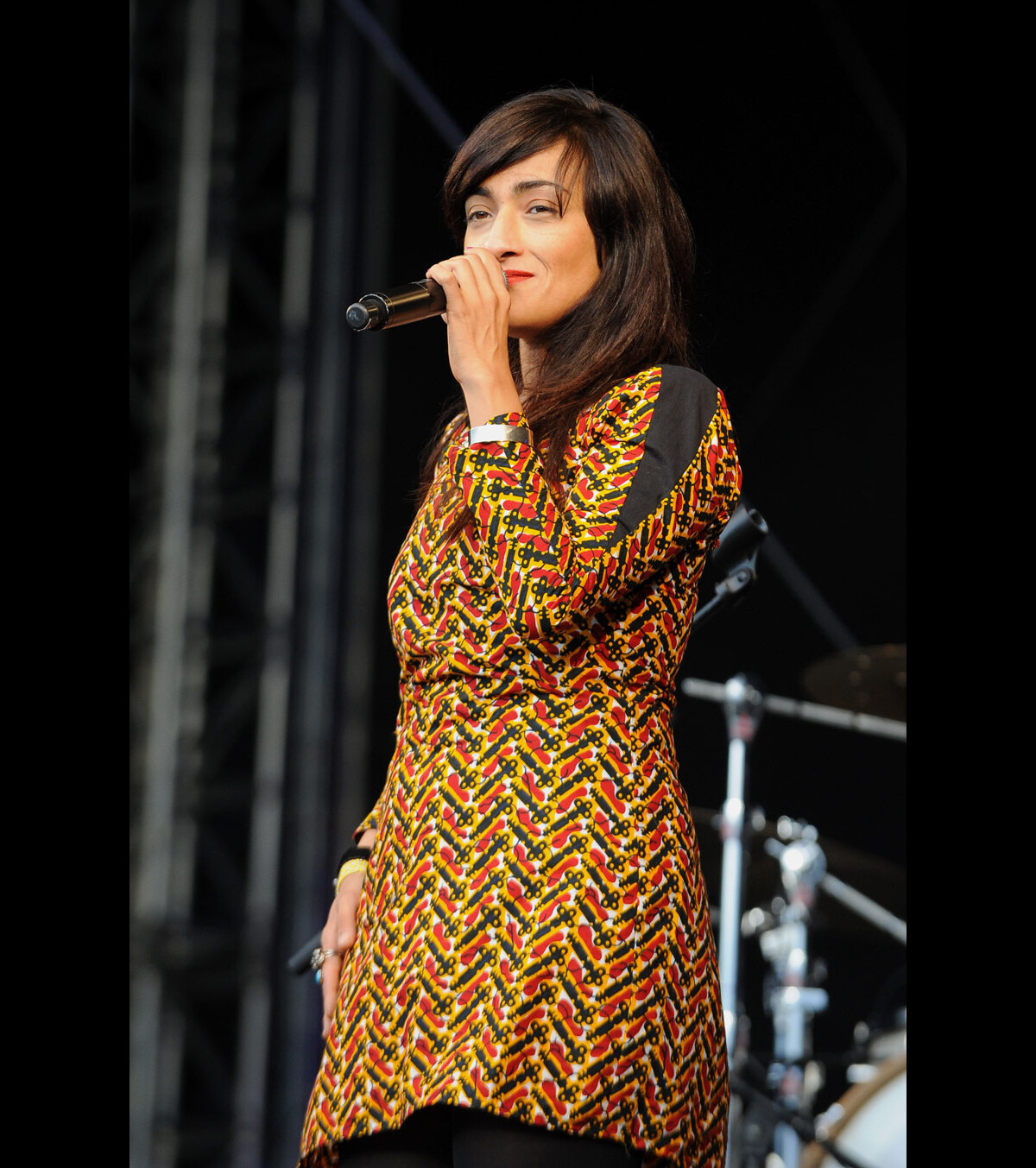 Photo : Hindi Zahra lors du festival Muzik'elles le 26 septembre 2010 à  Meaux - Purepeople