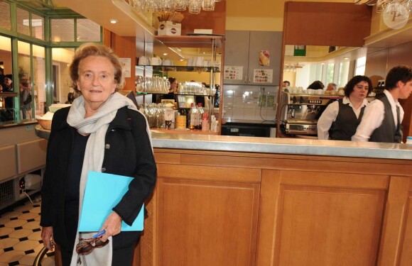 Lancement de l'opération "+ de Vie" à l'hôpital Bretonneau de Paris, le 29 septembre 2010 : Bernadette Chirac