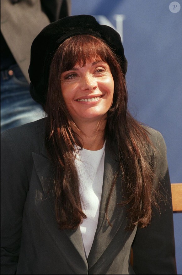 Marie Trintignant, en 2000. Trois ans avant son décès, des suites des coups de son compagnon, Bertrand Cantat.