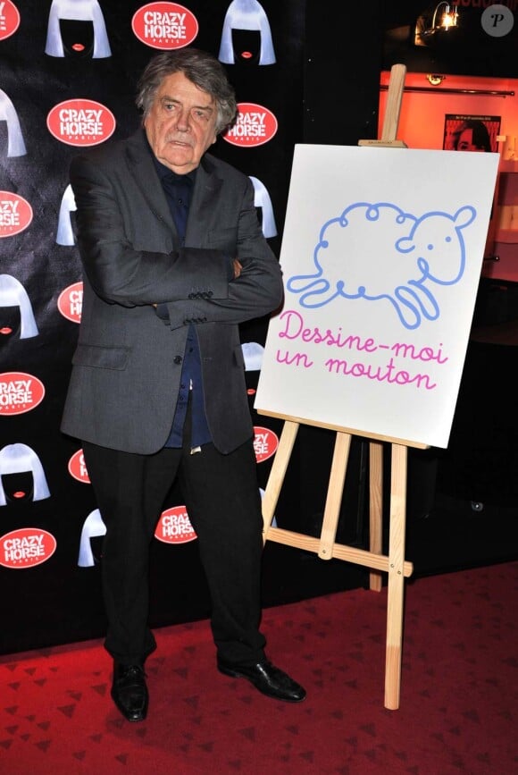 Soirée de l'association Desisne-moi un mouton au Crazy Horse, le 4 octobre 2010 : Jean-Pierre Mocky