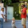 Naomi Watts, Liev Schreiber et leurs enfants Sasha et Samuel Kai