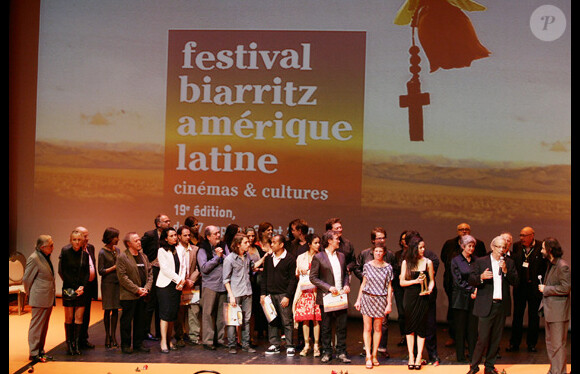La clôture du festival Biarritz Amérique Latine le 3 octobre 2010