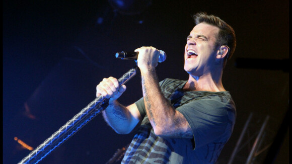 Découvrez Robbie Williams déchaîné lors de son concert privé !