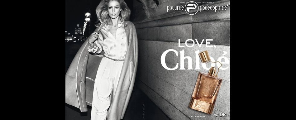 Raquel Zimmermann égérie Du Parfum Love Chloé Purepeople