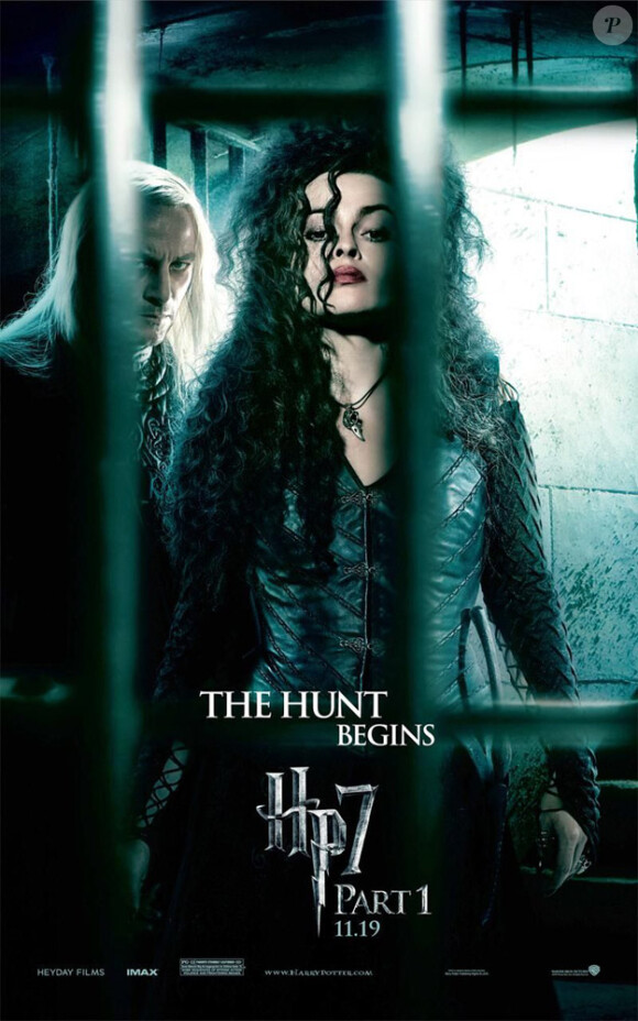 Nouvelle affiche de Harry Potter et les Reliques de la mort - partie I : Jason Isaacs et Helena Bonham Carter