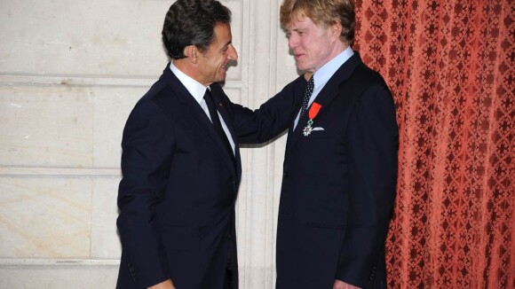 Le grand Robert Redford honoré par le président Nicolas Sarkozy !