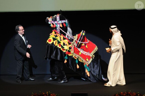 Peter Scarlett, le président du Festival d'Abou Dhabi, le 14 octobre 2010