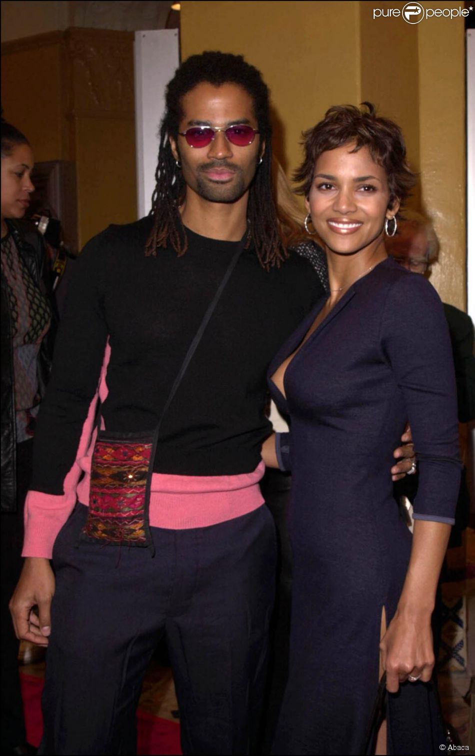 Eric Benét et Halle Berry en 2000 Purepeople