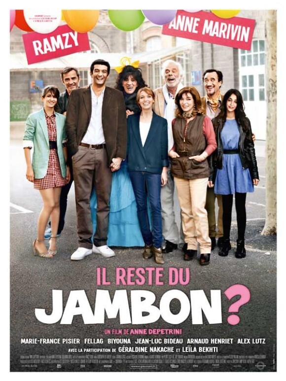 L'affiche du film d'Anne Depetrini : Il reste du jambon ?
