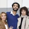 Photocall lors du festival des jeunes réalisateurs de Saint-Jean-de-Luz le 16 octobre 2010 : Anne Marivin, Ramzy et Anne Depetrini