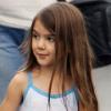 Suri Cruise sur le tournage de Jack & Jill, à Los Angeles. 20/10/2010