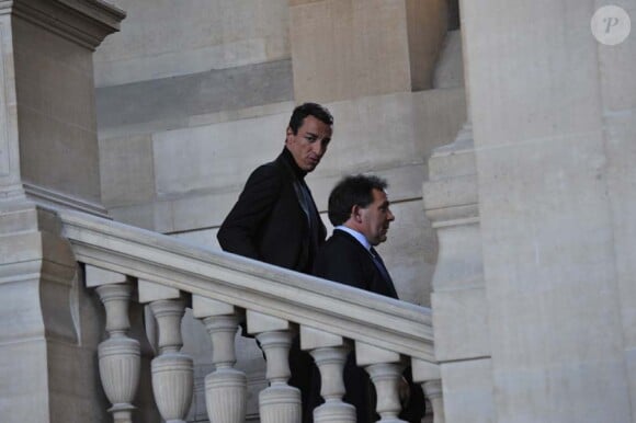 Karim Achoui à l'ouverture du procès en appel, à la cour d'assises de Paris, le 31 août 2010