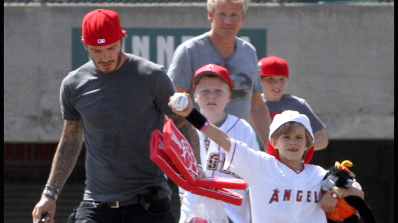 David Beckham : Ses trois fils sont encore plus craquants que lui !