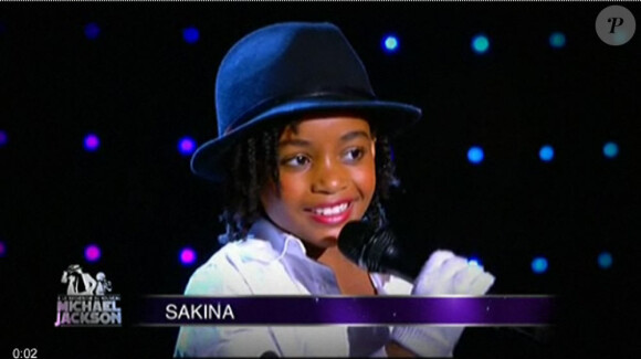 Sakina a passé la première étape de "A la recherche du nouveau Michael Jackson"
