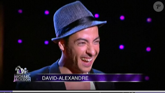 David-Alexandre a passé la première étape de "A la recherche du nouveau Michael Jackson"