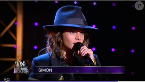 Simon a passé la première étape de "A la recherche du nouveau Michael Jackson"