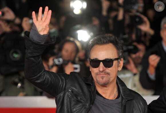 Bruce Springsteen lors du festival de Rome pour la présentation de The  Promise : the making of The Edge of Town le 1er novembre 2010