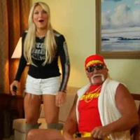 Hulk Hogan nouveau géant du rap... avec l'aide de sa fille, la sexy Brooke !