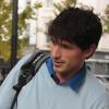 Andres Velencoso à la sortie de son domicile londonien par jouer au golf, à Londres, le 7 novembre 2010