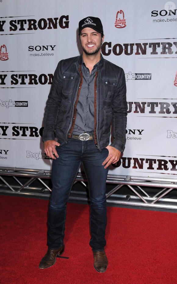 Luke Bryan lors de la première de Country Strong au Green Hills Cinemas à Nashville le 8 novembre 2010