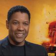 Denzel Washington au micro de PurePeople pour la promotion du film Unstoppable